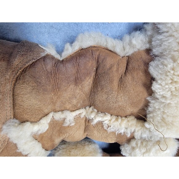 Ugg Boots Womens 8 Sundance Revival Australia Chestnut Sherpa Winter Warm READ - Picture 6 of 11